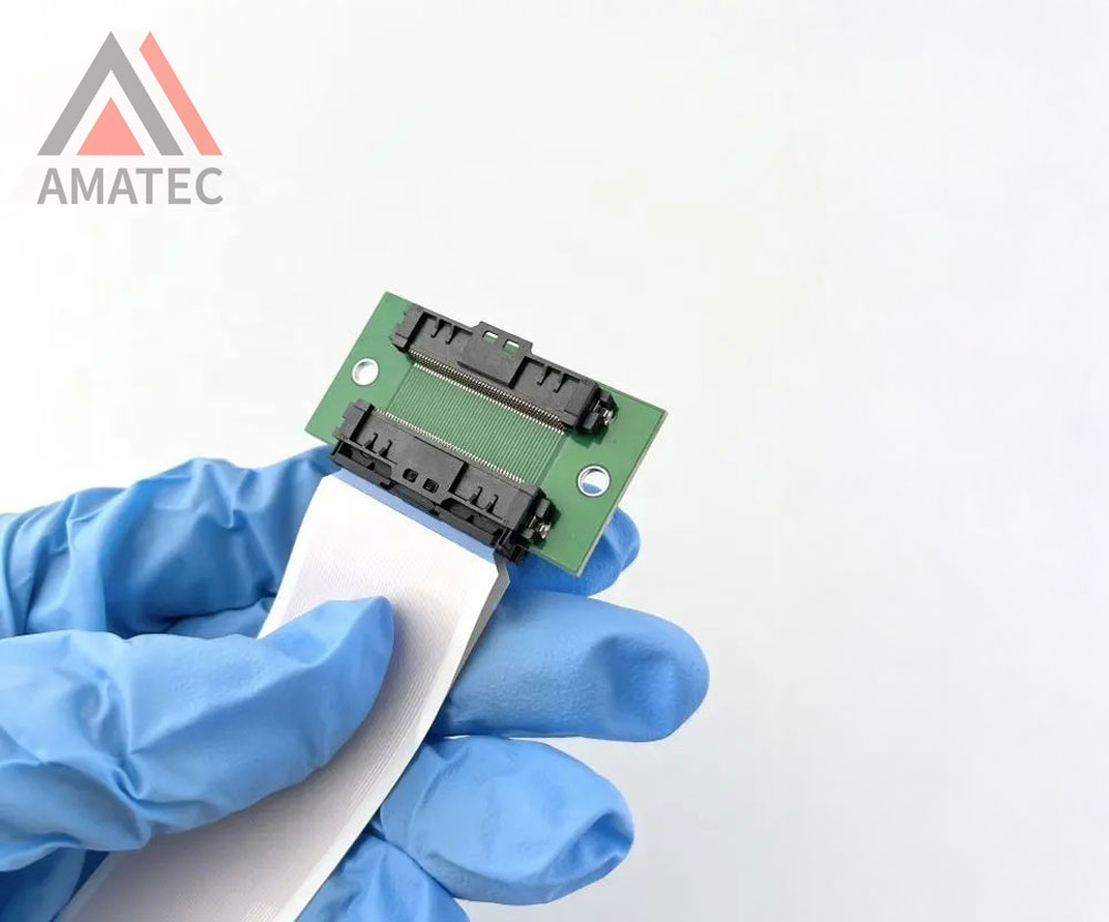Cabo Conector Flexível Flat Para Cabeça de Impressão Xaar 1001 Compatível Tecnoferrari