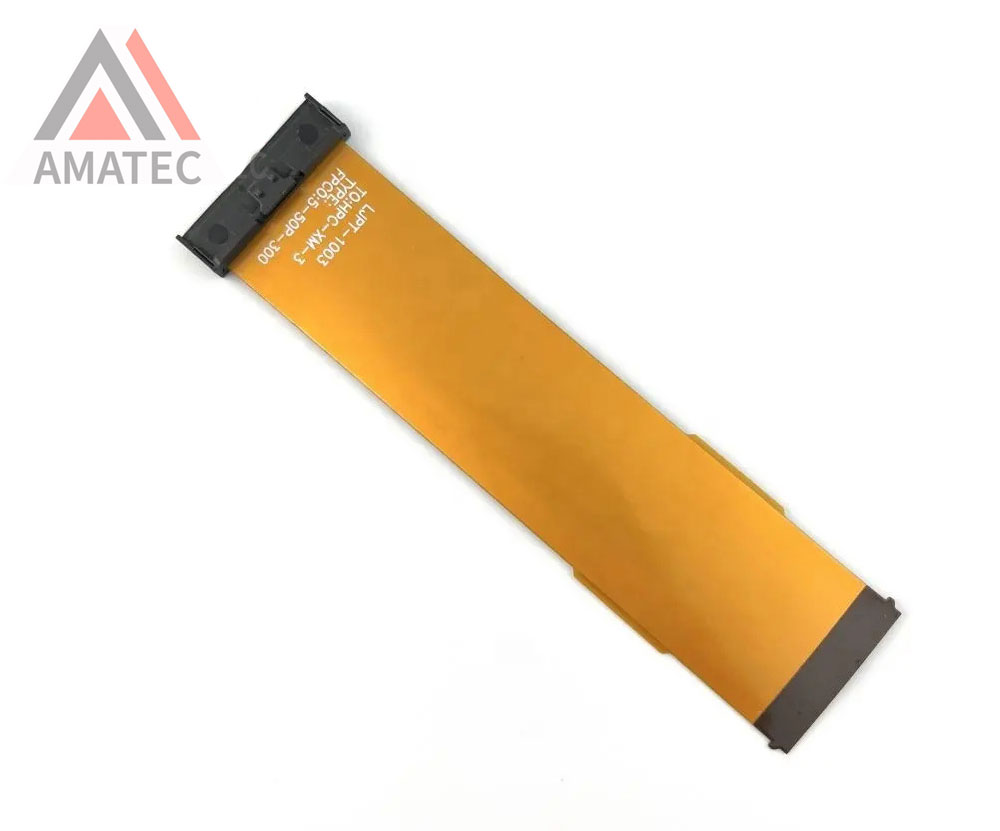 Cabo Conector Flexível Flat Para Cabeça de Impressão Xaar 1003 11.4cm