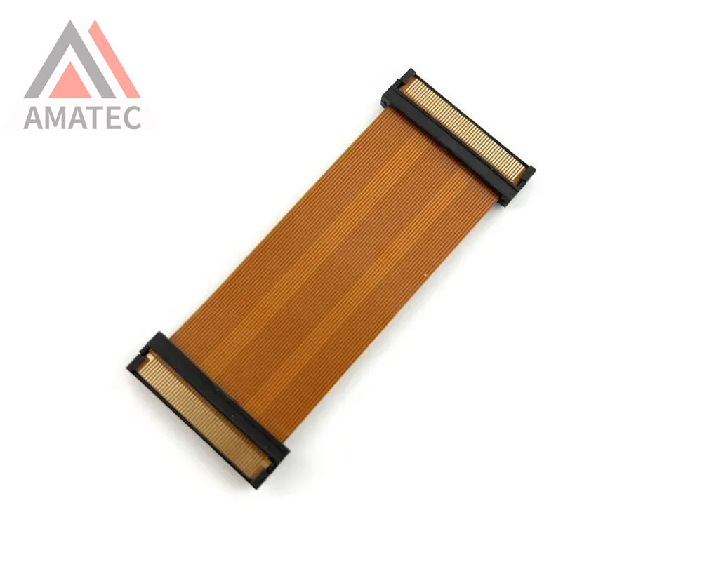 Cabo Conector Flexível Flat Para Cabeça de Impressão Xaar 1003 Amarelo 7cm Jato de Tinta UV