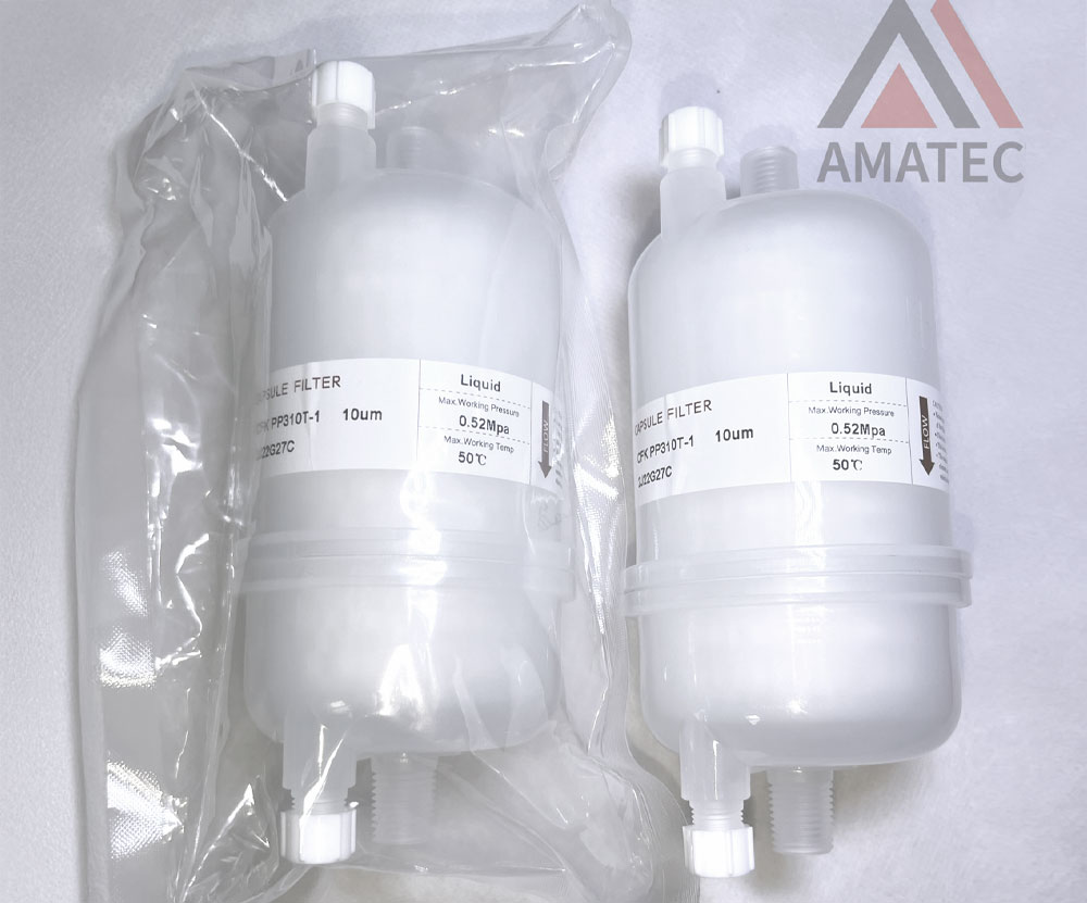 Filtro de Tinta Deefine Prolipropileno LPM 14 NPT Compatível Kerajet Cod. KJ-10021 (10um)