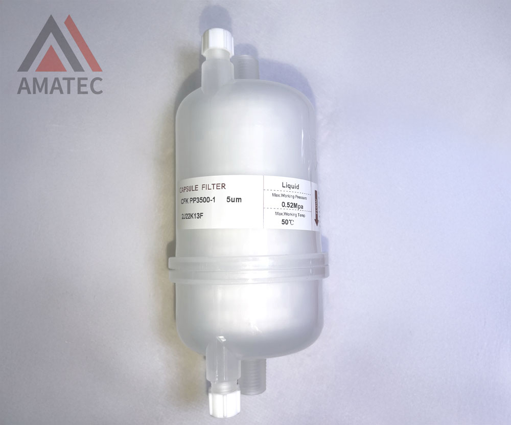 Filtro de Tinta Deefine Prolipropileno LPM 14 NPT Compatível Kerajet Cod. KJ-10021 (5um)